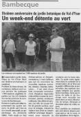 Portes ouvertes Article de presse (Journal des Flandres)